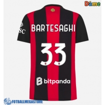 Fotballdrakt Dame AC Milan Davide Bartesaghi #33 Hjemmedrakt 2026-27 Kortermet